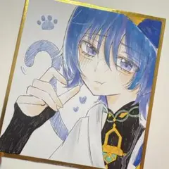 ☁️ 手描きイラスト 原神 放浪者