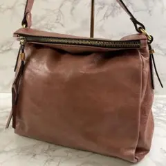 GIANNI CHIARINI ジャンニキャリーニ 本革レザー ショルダーバッグ