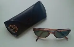 Ray-Ban ブラウンフレーム グリーンレンズ サングラス