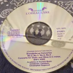 クラシックCD ヨハン・セバスチャン・バッハ
