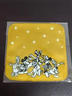 docomo　Disney　ミッキー　星柄　オリジナル　ハンカチ 20×20cm
