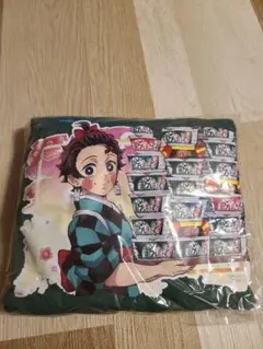 鬼滅の刃×どん兵衛&U.F.O. ☆描き下ろし☆パーカー緑！A賞☆ご当選品 ！