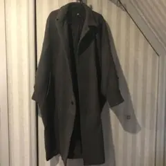 【HARE】ウールドルマンステンカラーコート グレー
