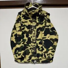 古着 USED BAPE KIDS 1st CAMO スノボJKT 110