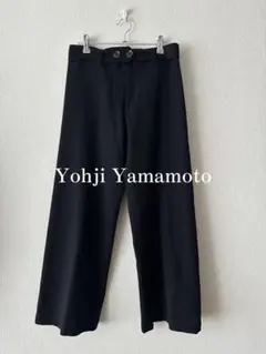 Yohji Yamamoto Wool Black Pants