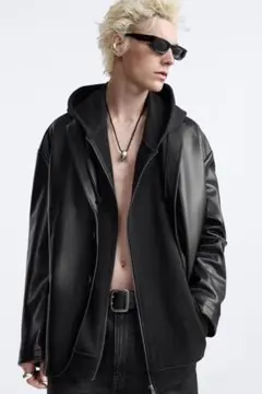 ZARA 　ＭＡＮ NEWYORK　EDITION　　フェイクレザー