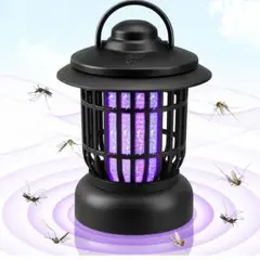 電撃殺虫器 【蚊対策と夜明かりを一気に 蚊 TYPE-C充電式 2000mAh