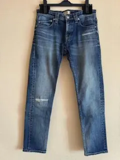ヤヌークKay 24 リラックスダメージドデニム