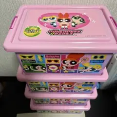 パワーパフ ガールズ コンテナBOX(コーンポタージュスナック) 4個