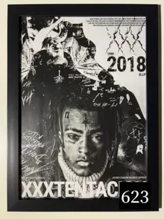xxxtentacionポスター XXXtentacion Poster BW Stripes XXXtentacion Merch Bad Vibes
