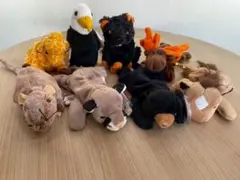 【美品】tyビーニーベイビーズ　動物8点おまとめ