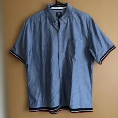 BEAMS HEART 半袖シャツ XL ブルー系即買いOKです
