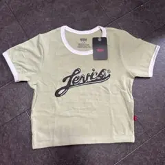 Levi's ライトグリーン ロゴ Tシャツ 半袖