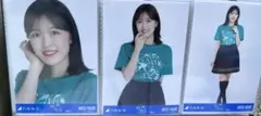 乃木坂46 柴田柚奈　宮城tシャツ コンプ 生写真