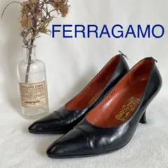 FERRAGAMO レディースパンプス ブラック