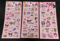 サンリオキャラクターシール 3枚セット