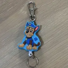美品 チェイス パウパトロール リールラバーキーホルダー