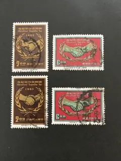 中国切手　特73　井岡山風景（1965年）　全８種完　未使用 中国切手特73井岡山風景（1965年）全8種完未使用