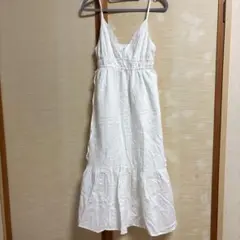 GU ホワイト キャミワンピース