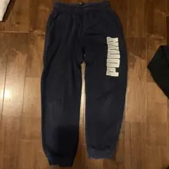 PUMA パンツ ネイビー　150