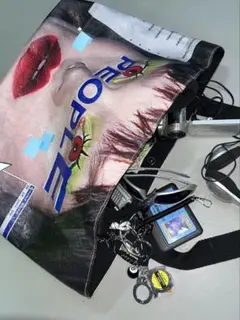 【Y2K】DeadEndKids フルグラフィックBIGトートバッグ 人類愛