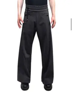 JIAN YE　GOUGE PANTS CHARCOAL Lサイズ