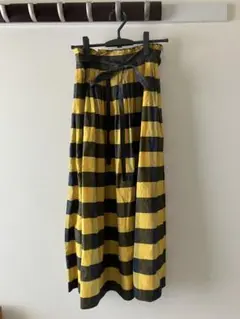 PLAIN PEOPLE ストライプ ロングスカート サイズ3