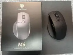 Keychron M6 ワイヤレスマウス ブラック