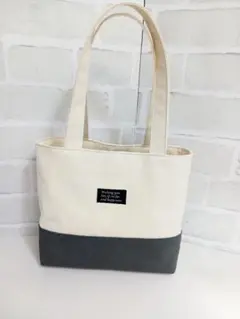 帆布ショルダート－トバックダ－クグレーHandmade【No.57】
