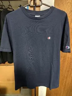 【美品】Champion 黒・ネイビー系 Tシャツ Lサイズ チャンピオン