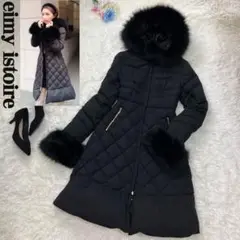 極美品♡エイミーイストワール フォックスファー キルティング ダウンコート