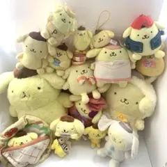 ポムポムプリン　ぬいぐるみセット