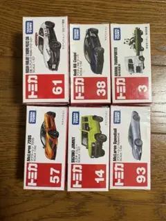 未開封　トミカ ミニカーセット 6点