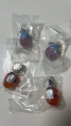 サンリオキャラクター ストラップ 4個セット