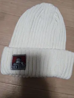 BEN DAVIS クリーム色 ニット帽