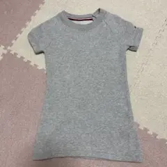 Tommy Hilfiger グレー 半袖ワンピース 92