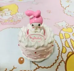 マイメロディ 手巻きケーキ形オルゴール MY MELODY サンリオ