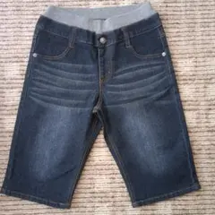 トップバリュ　新品　タグなし　デニム　ハーフパンツ　ゆったり　140㎝