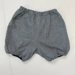 【美品】bonpoint かぼちゃパンツ　チェック柄　90cm