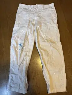 メイプル カーペンターパンツ アイボリー