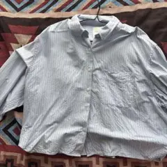 JW ANDERSON ストライプ クロップドシャツ XXL