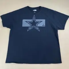 NFL ダラス・カウボーイズ Tシャツ ブラック チームロゴ XL