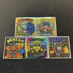 ヘッドだらけのビックリマンシール セット 5枚　まとめ売り
