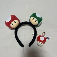 ユニバ　キノコカチューシャ