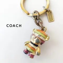 コーチ COACH 3D ベア くま キーホルダー チャーム KeyHolder