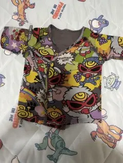 ヒステリックミニ　モンスター柄　短肌着