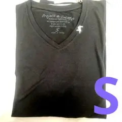 Project e ブラック Tシャツ Sサイズ タグ付き 新品 薄手 半袖 夏