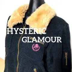 bo4. HYSTERIC GLAMOUR 長袖 スウェット 黒 裏起毛