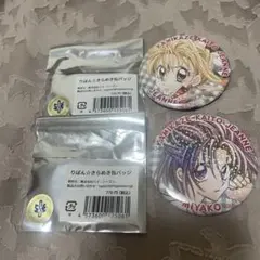 りぼんフェスタ ♡ きらめき缶バッジ 神風怪盗ジャンヌ 2点セット