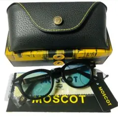 偏光 ブルーレンズ MOSCOT LEMTOSH 44 サングラス 新品未使用